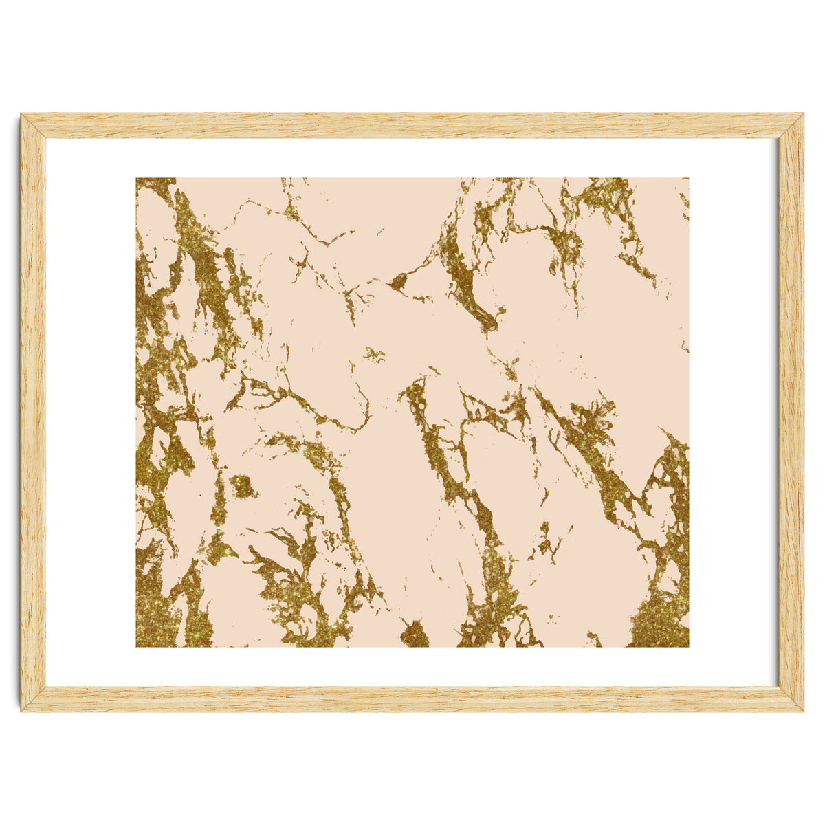 Blush & Gold Marble #society6 #decor #buyart