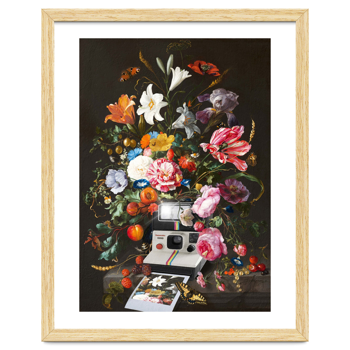 Floral Instant Photo