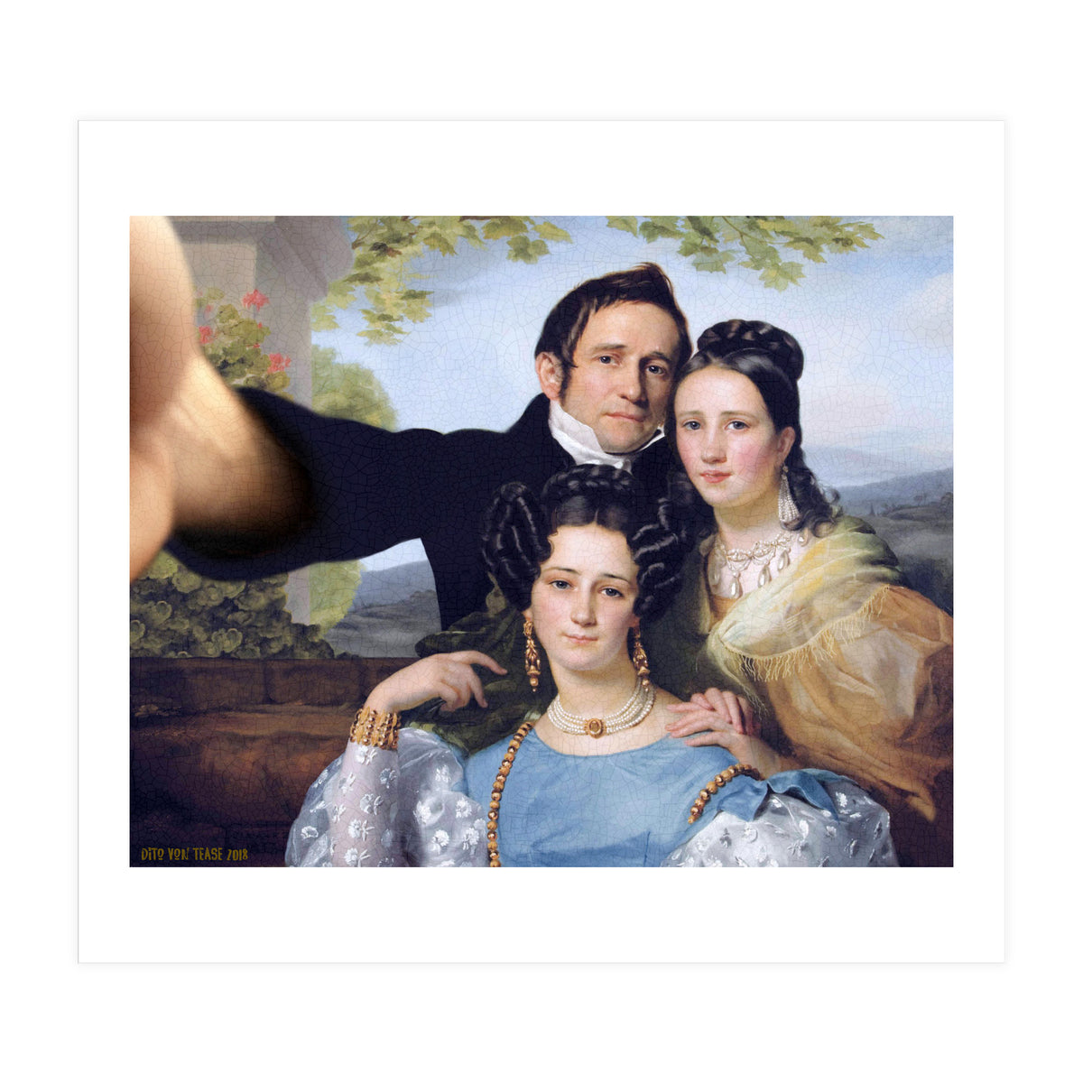 François Joseph Navez - Selfie (Print Only)