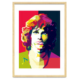 Jim Morrison Legendary Rock Pop Art WPAP thumbnail
