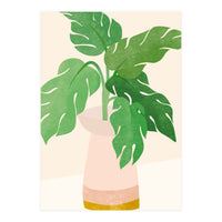 Fresh Morning Monstera Plant (Print Only)