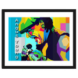 Angus Young Rock Singer Pop Art WPAP thumbnail