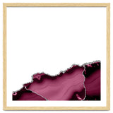 Burgundy & Silver Agate Texture 13 thumbnail
