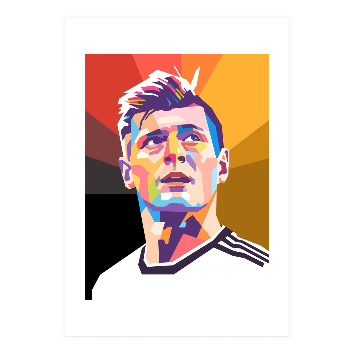 Toni Kroos art (Print Only)