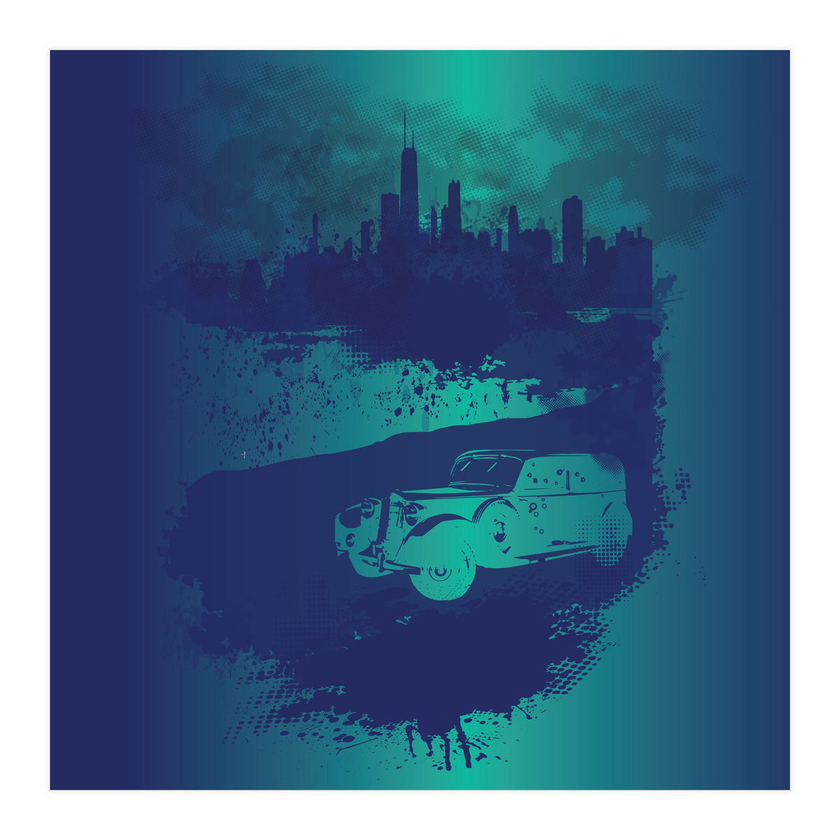 Vintage Chicago  (Print Only)