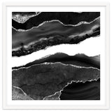 Black & Silver Agate Texture 08 thumbnail