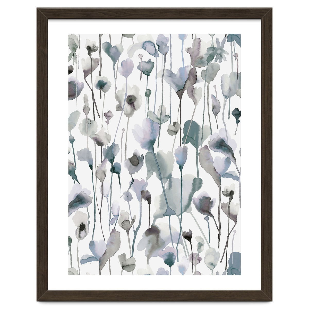 Watercolour Cozy Wild Flowers