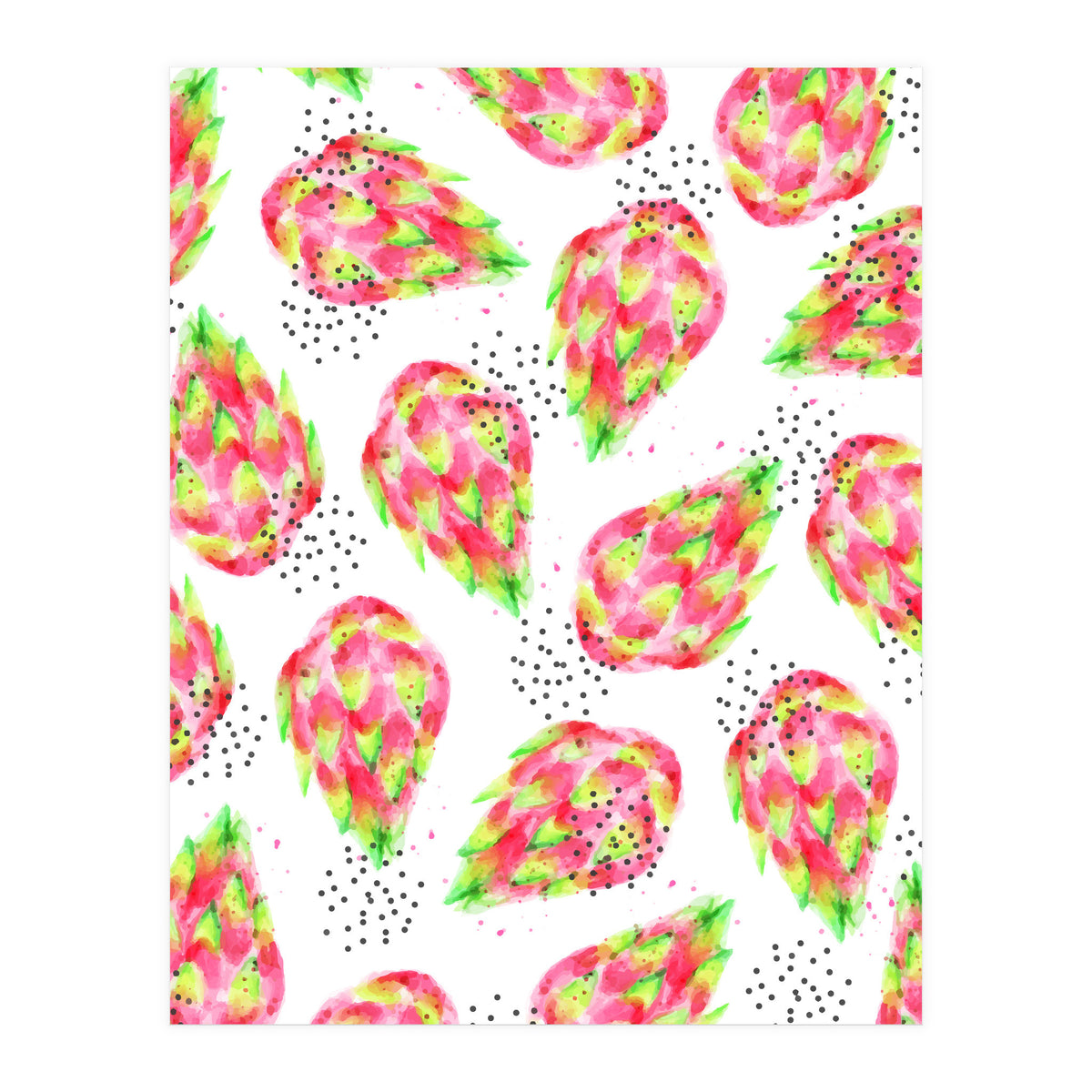 Dragon Fruit #society6 #decor #pattern (Print Only)