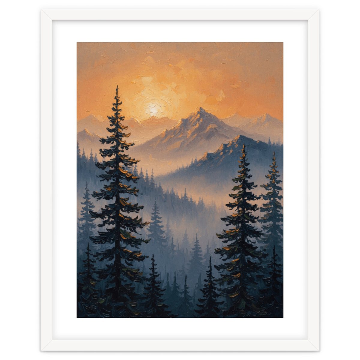 Ethereal Alpine Glow
