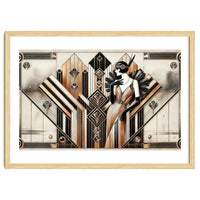 Gatsby Glamour Art Deco Scene