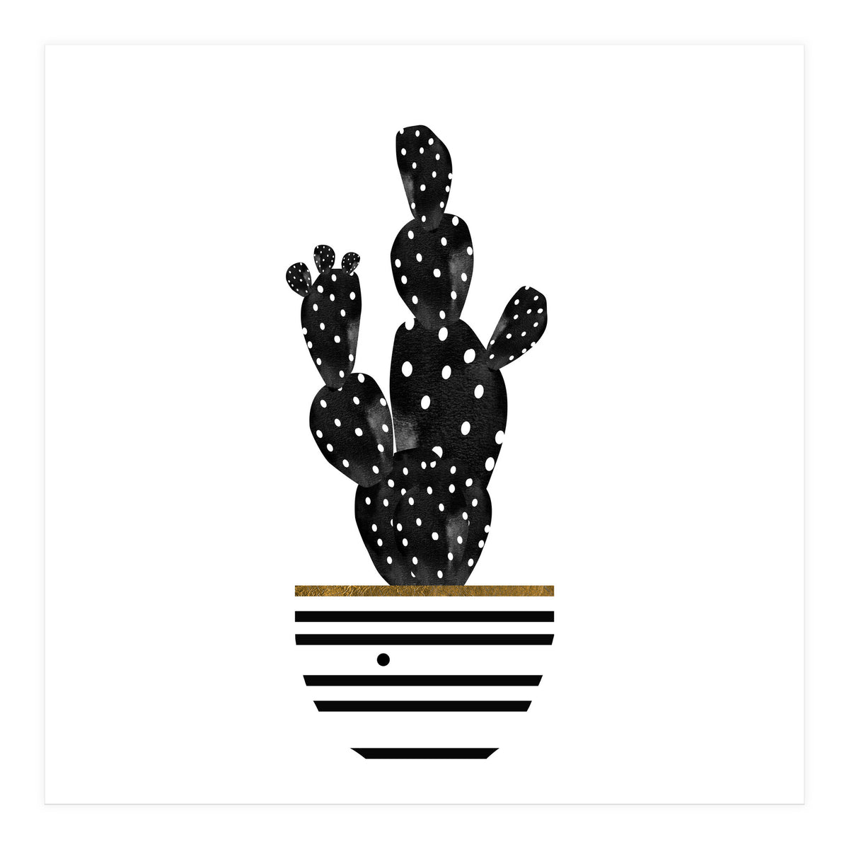 Black Cactus (Print Only)