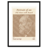 Portrait Of An Old Man With Beard – Vincent Van Gogh (1885) thumbnail