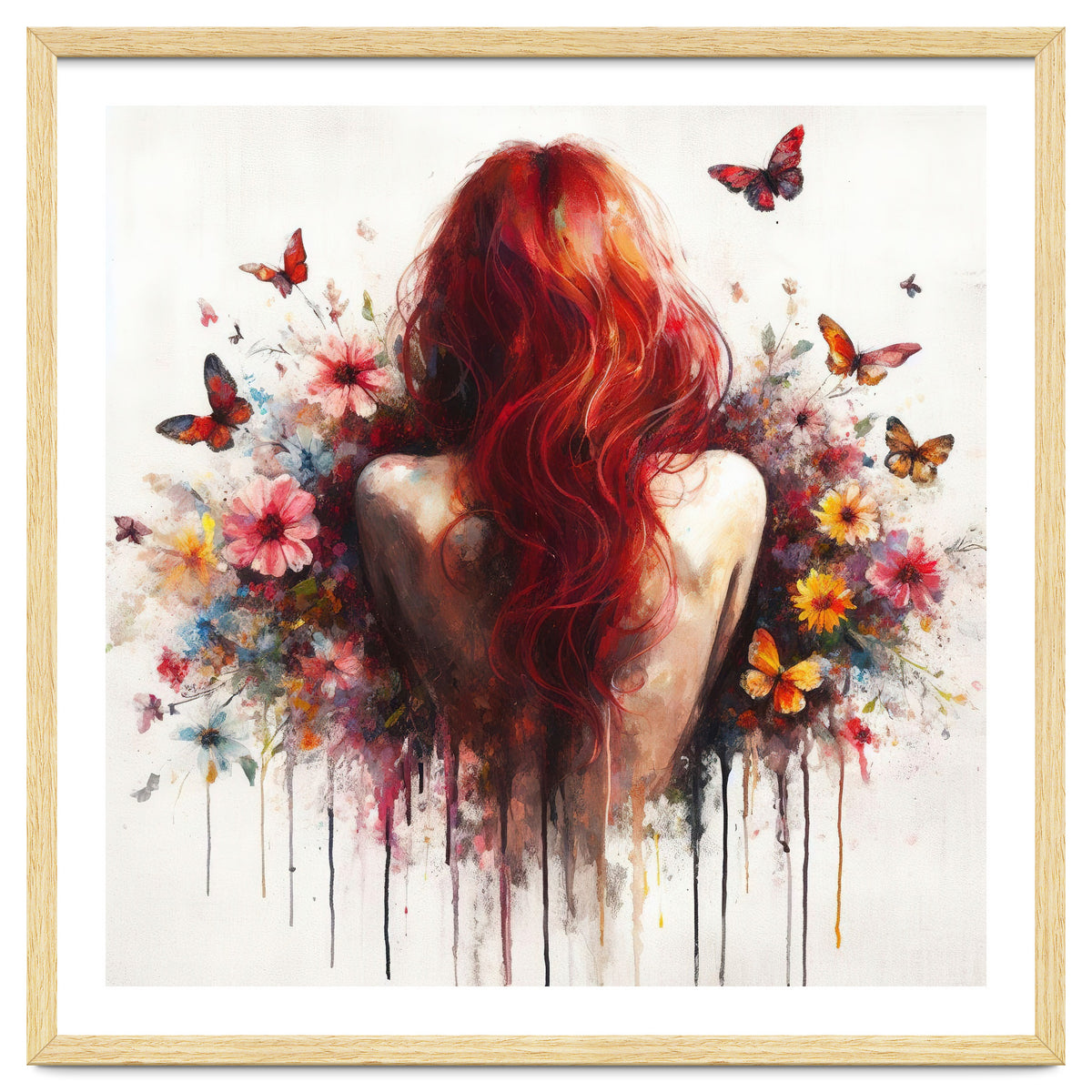 Crimson Butterfly Back Bloom