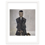 'Portrait of the Publisher Eduard Kosmack', 1910, Oil on canvas. EGON SCHIELE. thumbnail