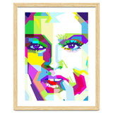 Madonna American Pop Singer Art WPAP thumbnail