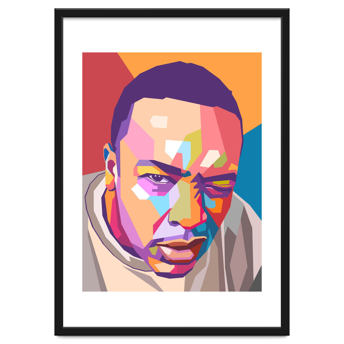 Dr Dre pop art portrait