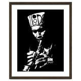 Don Cherry Trumpeter Jazz Music Legend in Grayscale thumbnail