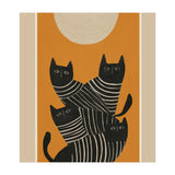 Abstract Black Cats (Print Only) thumbnail