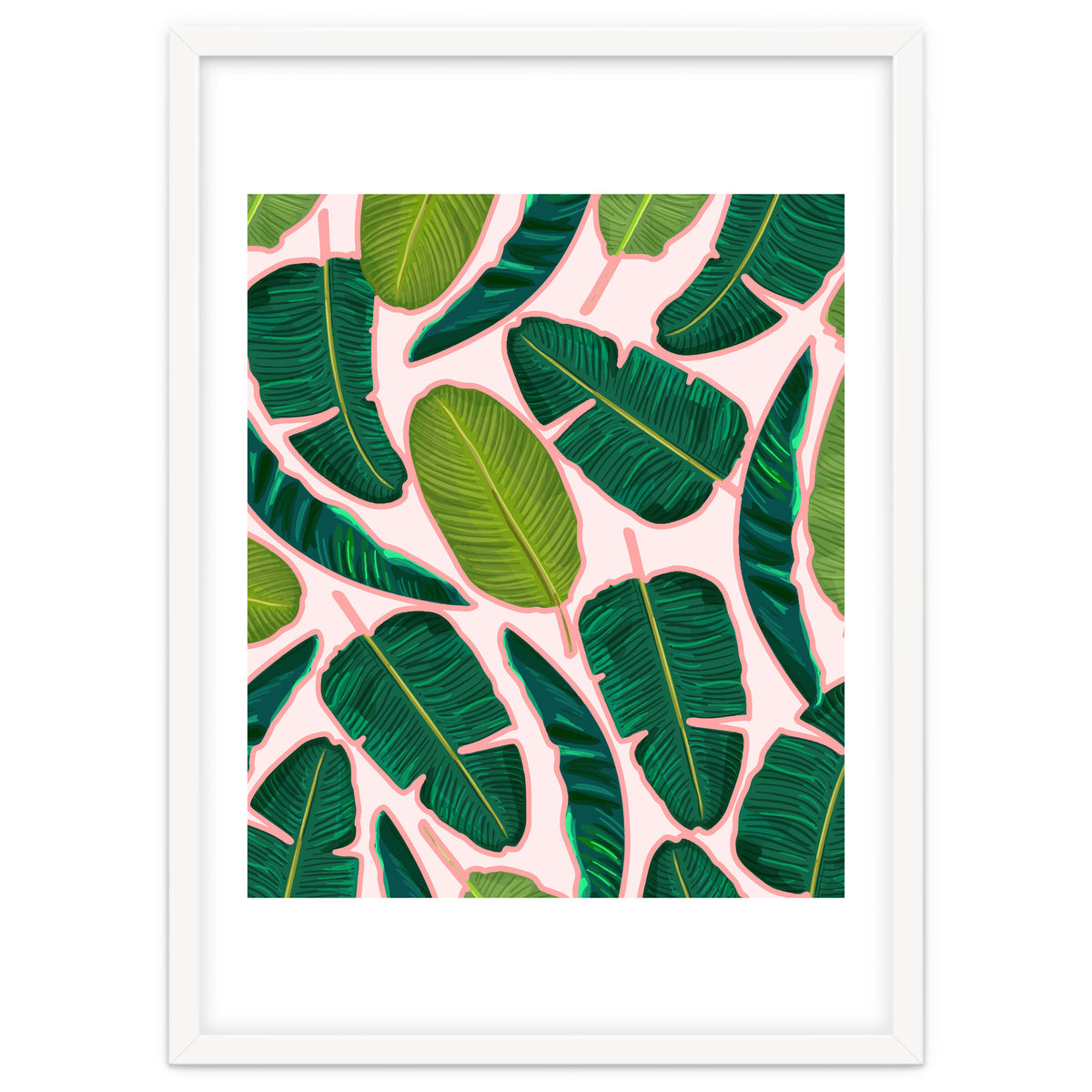 Banana Leaf Blush #society6 #decor #buyart