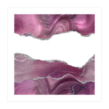 Mauve & Silver Agate Texture 08  (Print Only) thumbnail