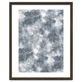 Abstract Winter Foggy Snow Gray White thumbnail