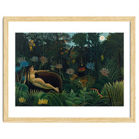 Le Rêve / The Dream. Date/Period: 1910. Painting. Oil on canvas. Height: 204.5 cm (80.5 in); Widt...