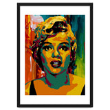 Marilyn Monroe Colorful abstract 3 thumbnail