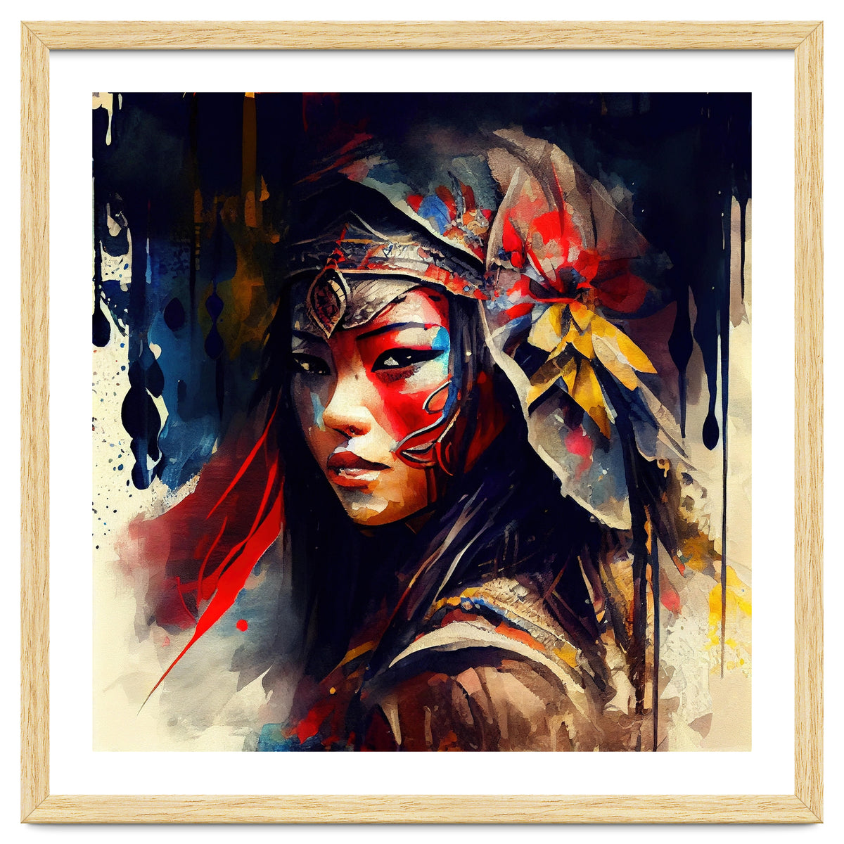 Powerful Asian Warrior Woman #2