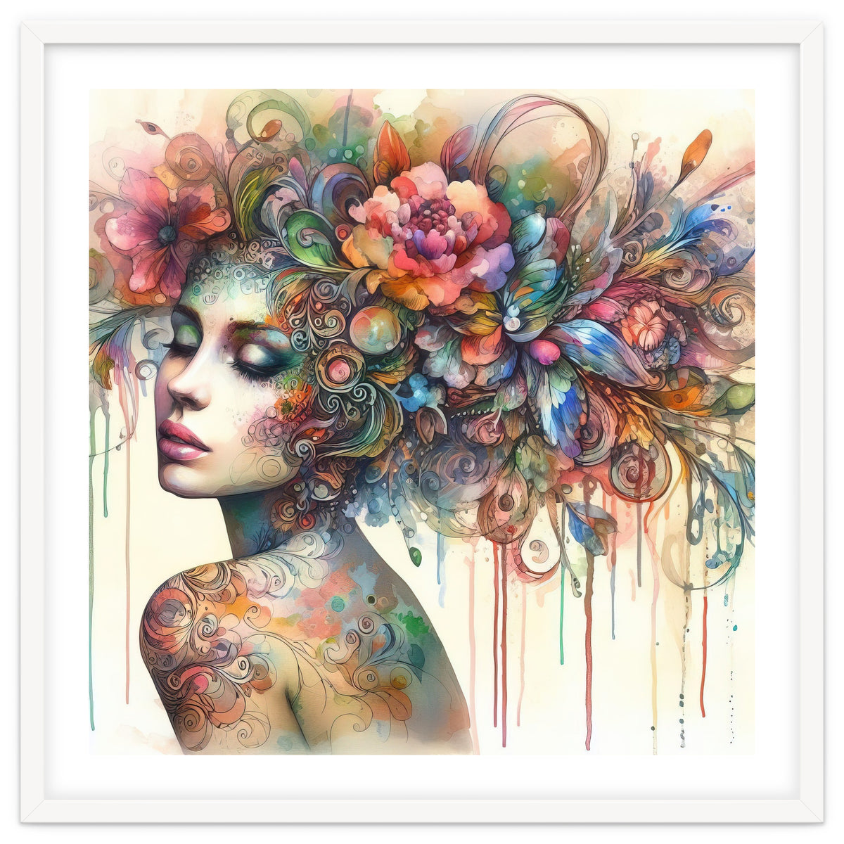 Dreamer with Floral Crown