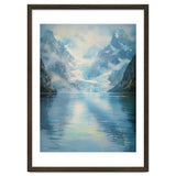 Ethereal Descent: The Glimmering Silence of the Ancient Glacial Fjord thumbnail