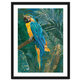 Macaw in the jungle thumbnail