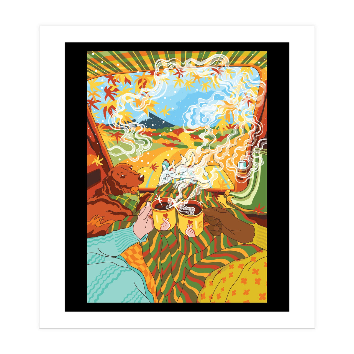 A Foxy Trip (Print Only)