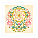 Solar Folk Art Mandala (Print Only) thumbnail