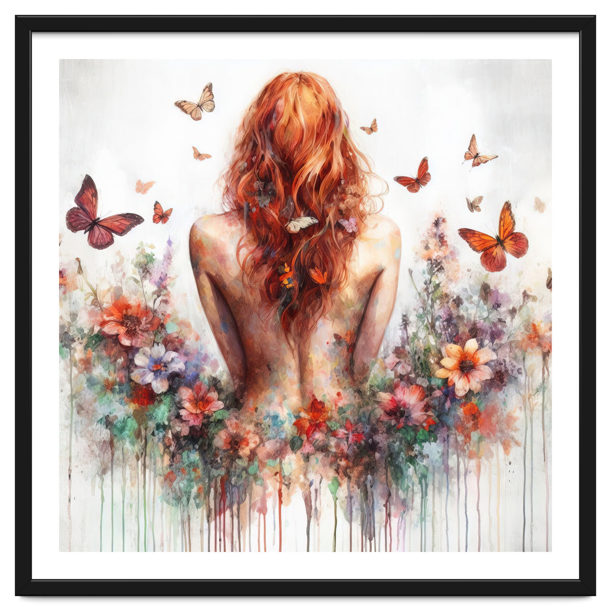 Butterfly Body In Bloom