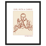 Girl With A Candle – Jean Baptiste Santerre thumbnail