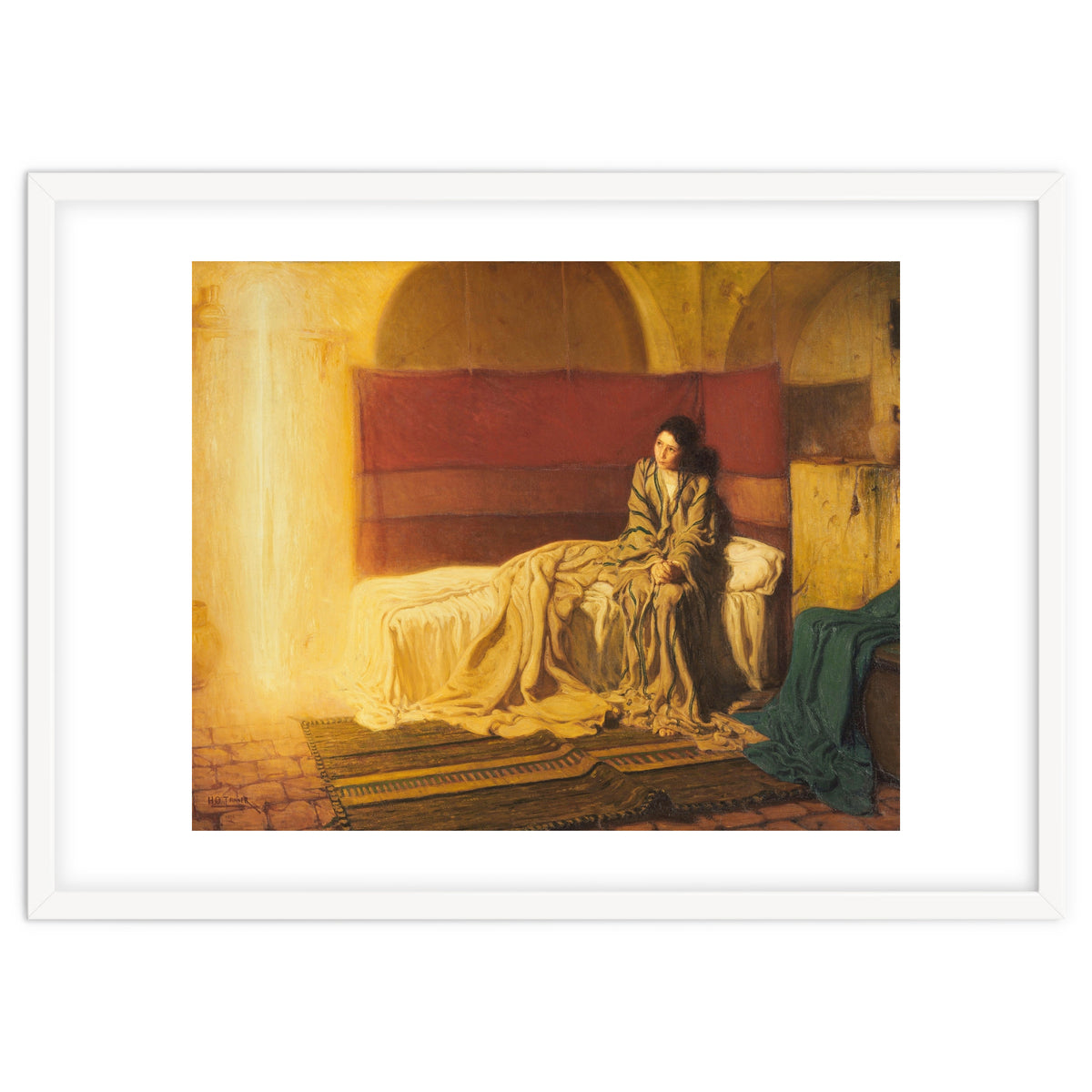 Henry Ossawa Tanner – The Annunciation | Iconic Religious Masterpiece in luminous realism