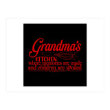 Grandmas Kitchen Where Memories Are Made And Children Are Spoiled  (Print Only) thumbnail