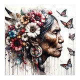 Matriarch With Wildflowers (Print Only) thumbnail