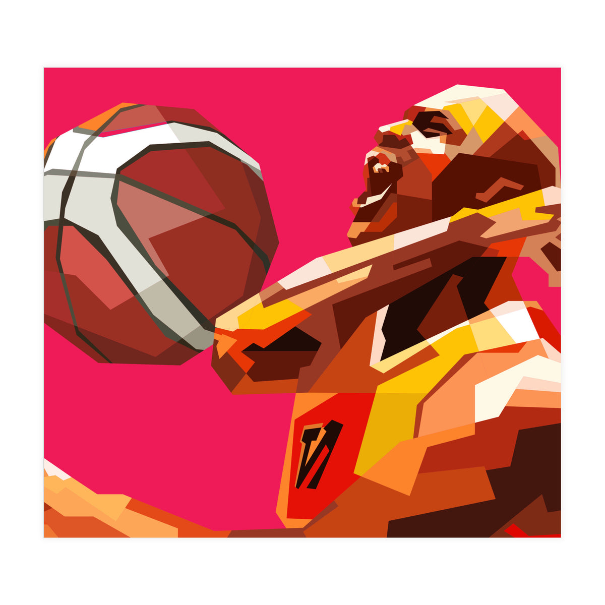 Magic Johnson Retro Sport NBA (Print Only)