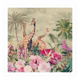 Exotic Vintage African Flower Safari  (Print Only) thumbnail