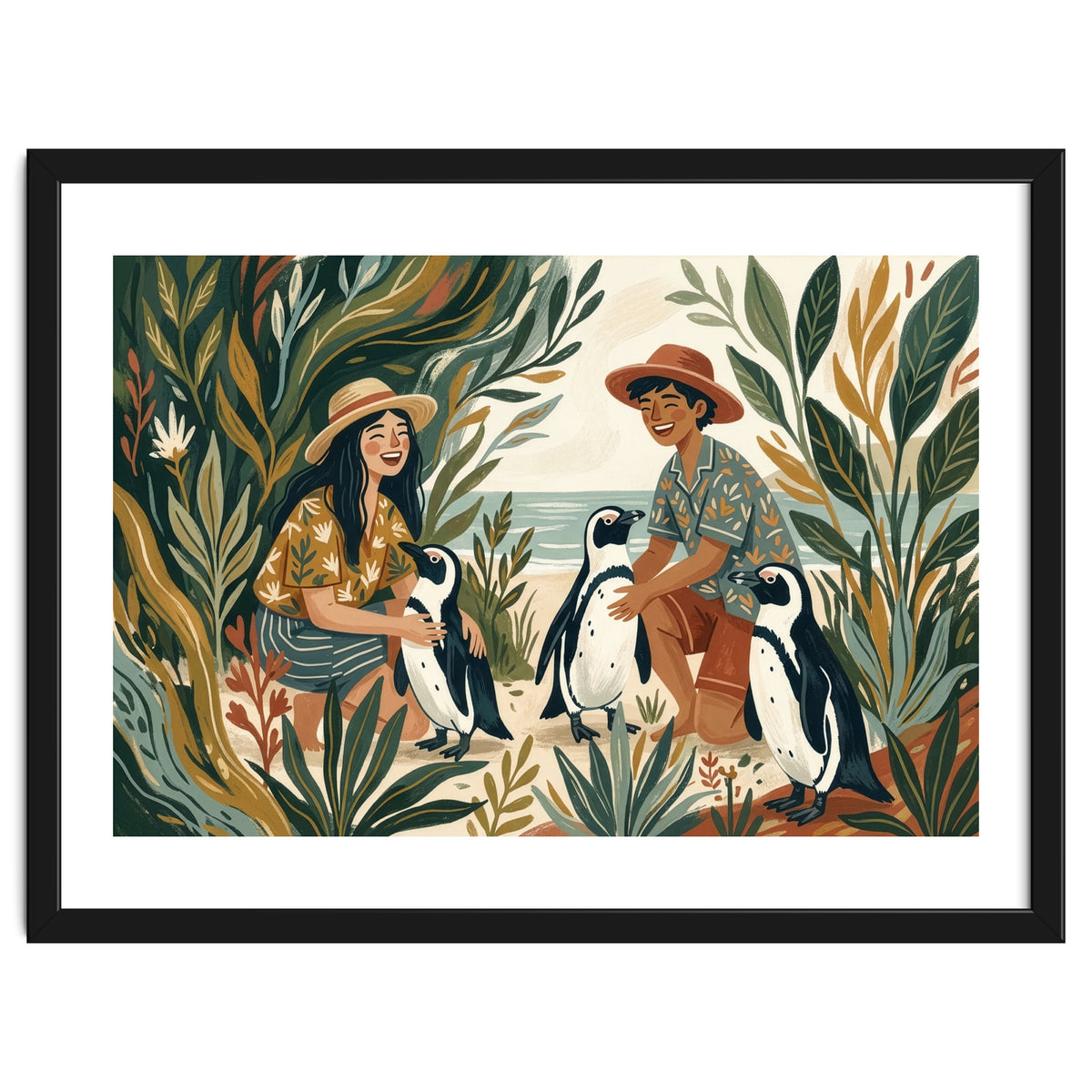 Coastal Penguin Adventure