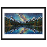 Midnight Mountain Reflection thumbnail