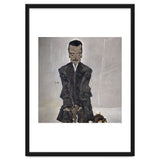 'Portrait of the Publisher Eduard Kosmack', 1910, Oil on canvas. EGON SCHIELE. thumbnail