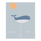 The whale in theocean (Print Only) thumbnail