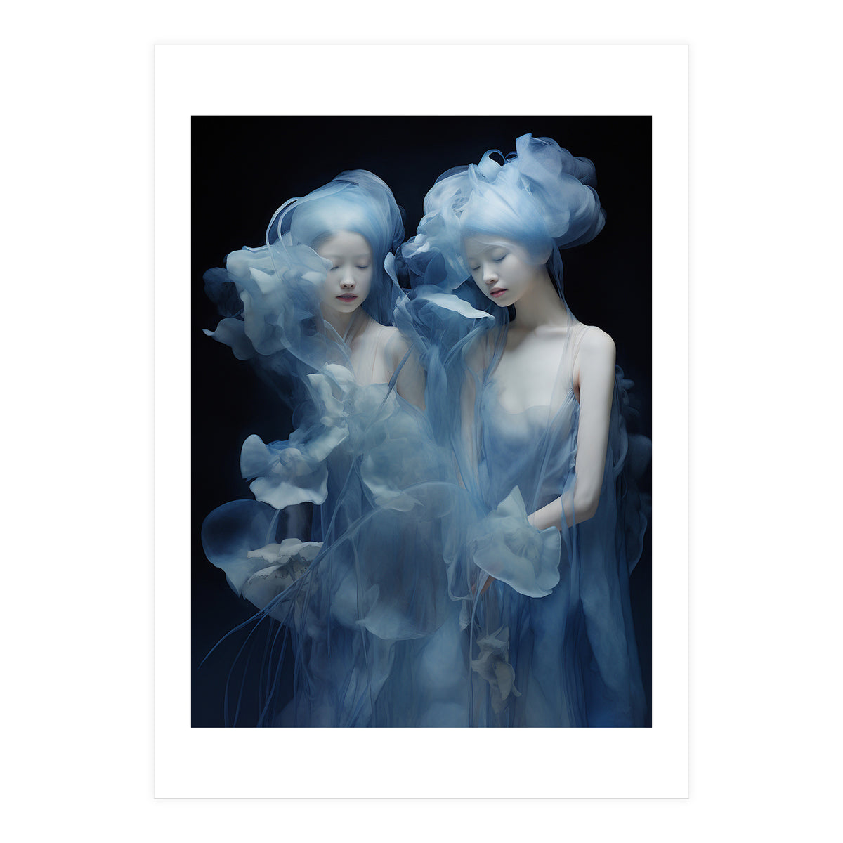 Adam247 Three Woman In Blue Costumes With Flowers In Their Hair Ea62bba6 9bb2 4b2c B3b6 4cd1319f5670 Copy (Print Only)