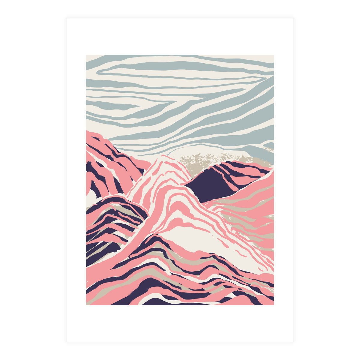 Follow the lines Wanderlust (Print Only)