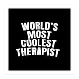 World's most coolest therapist (Print Only) thumbnail