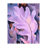 Georgia O’Keeffe – Purple Leaves (1922) | Elegant Botanical Modernist Composition in Rich Violet Tones (Print Only) thumbnail