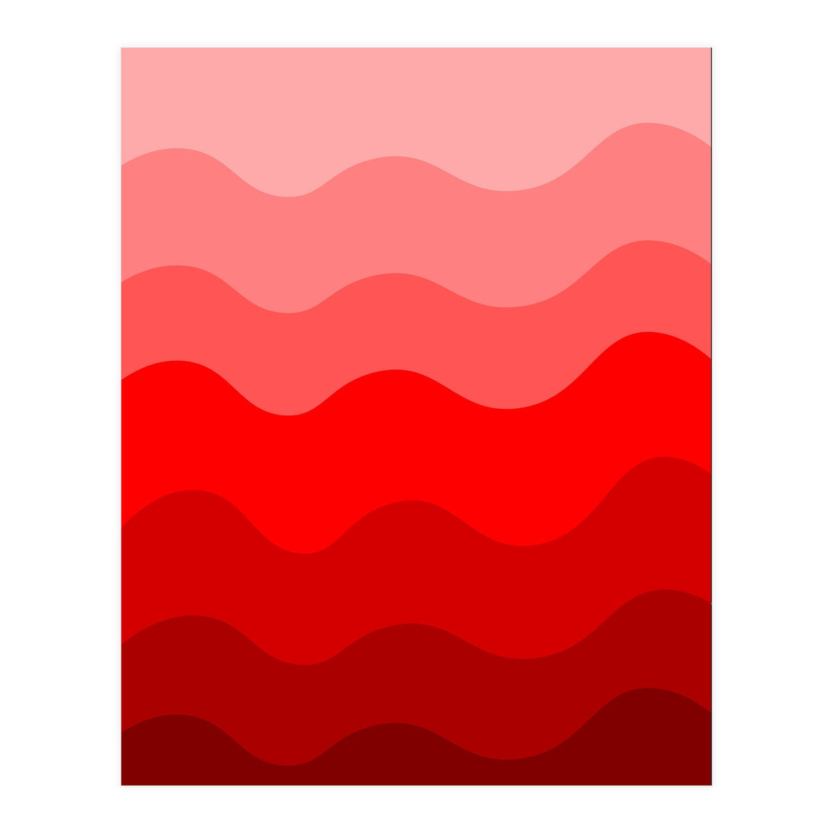 Red gradient design  (Print Only)
