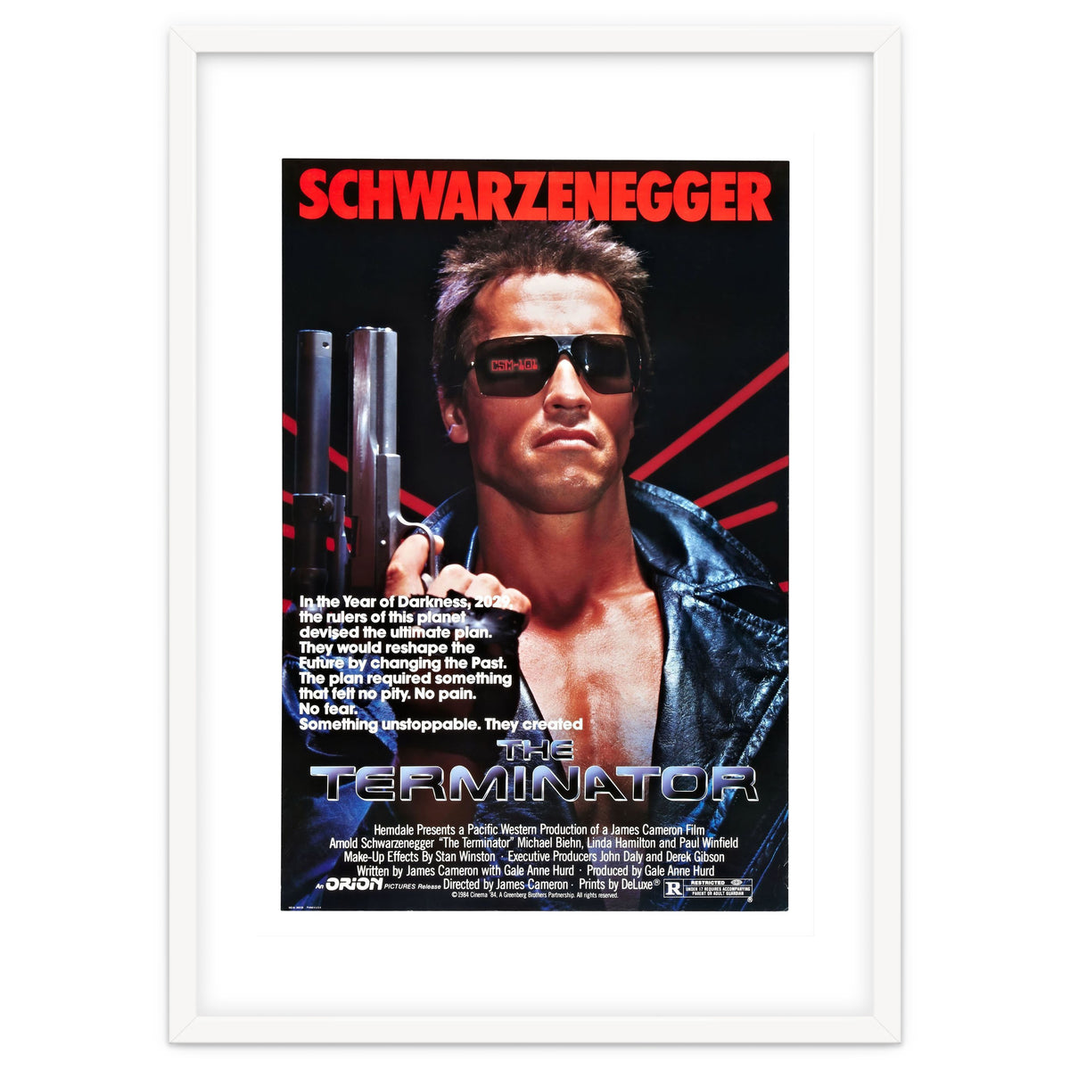 THE TERMINATOR (1984), directed by JAMES CAMERON.